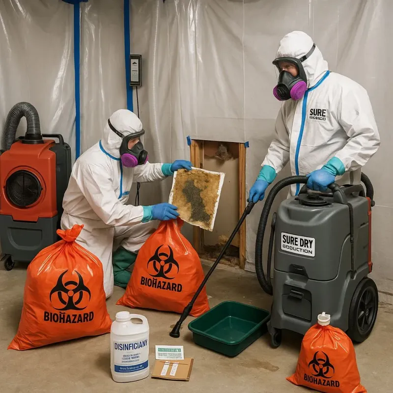 Contaminated Water Handling Protocols process in De Witt County, IL