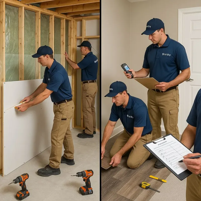 Repairs and Reconstruction process in De Witt County, IL