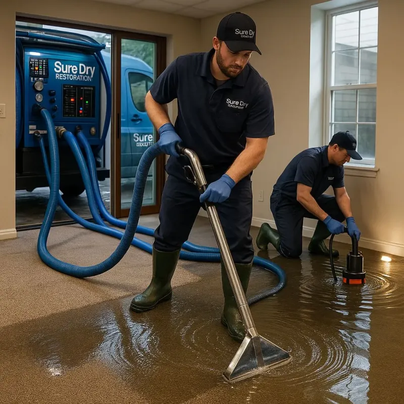 Water Extraction and Removal process in De Witt County, IL